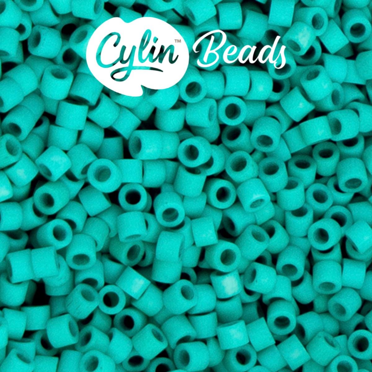 CY11-1208 11/0 Cylin Beads Turquoise Green