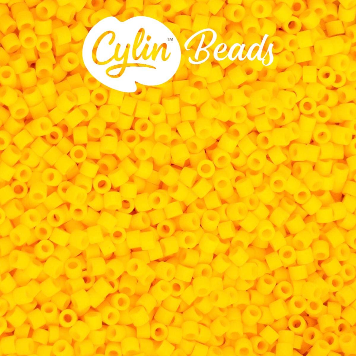 CY11-1217 11/0 Cylin Beads Matte Opaque Butterlight