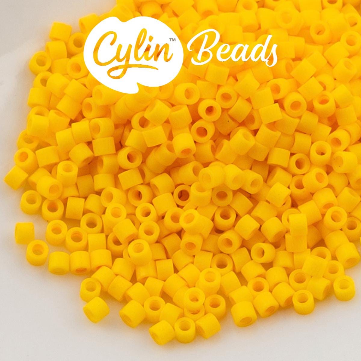 CY11-1217 11/0 Cylin Beads Matte Opaque Butterlight