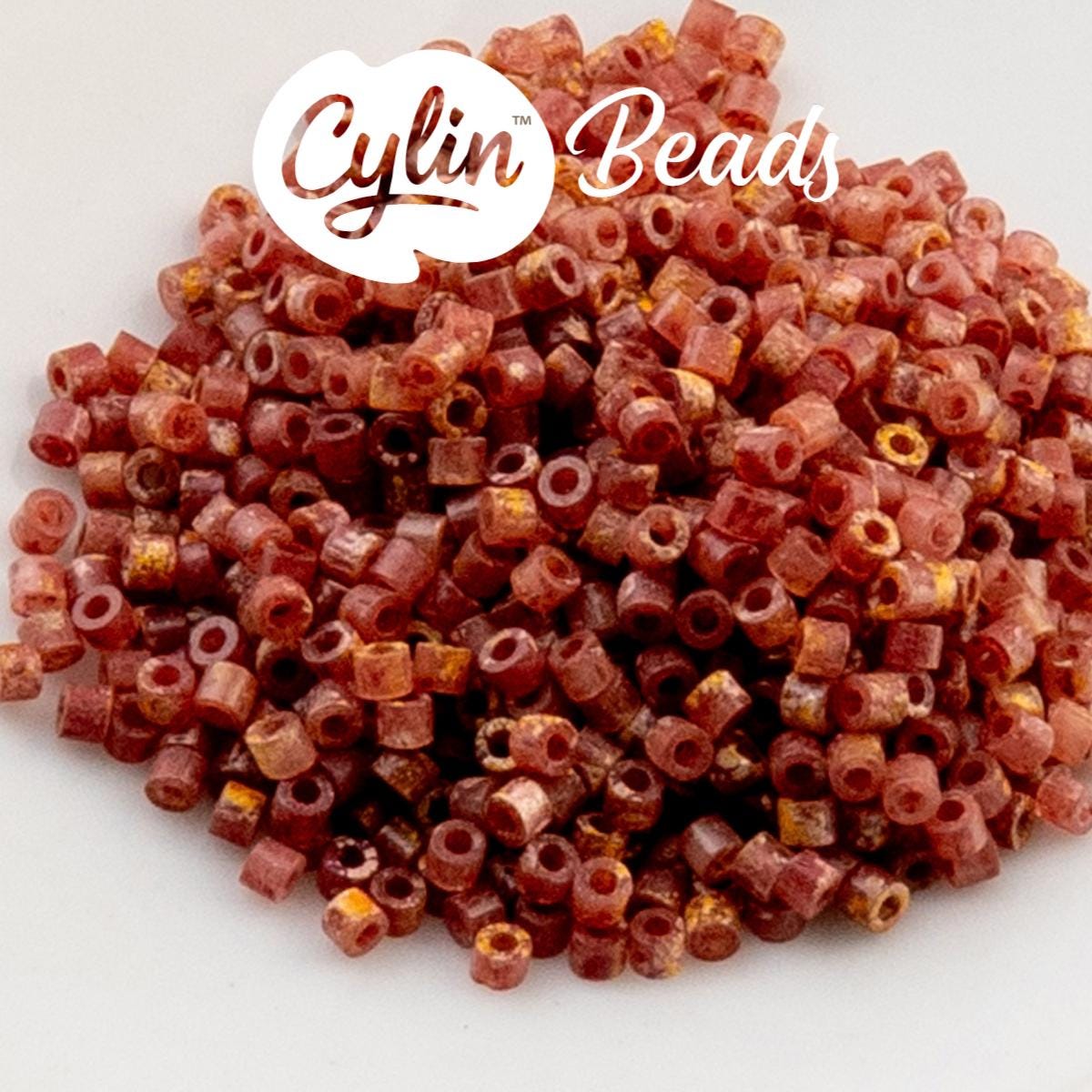 CY11-1246 11/0 Cylin Beads Verdara Peach