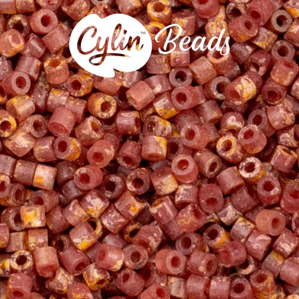 CY11-1246 11/0 Cylin Beads Verdara Peach