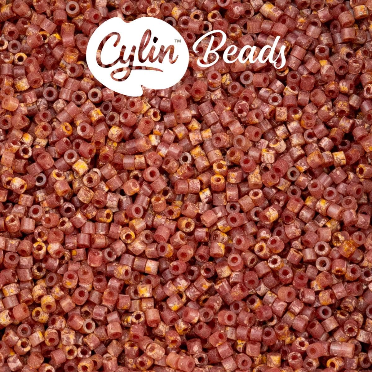 CY11-1246 11/0 Cylin Beads Verdara Peach