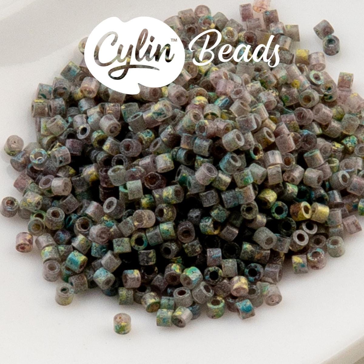CY11-1250 11/0 Cylin Beads Verdara Cloudstone