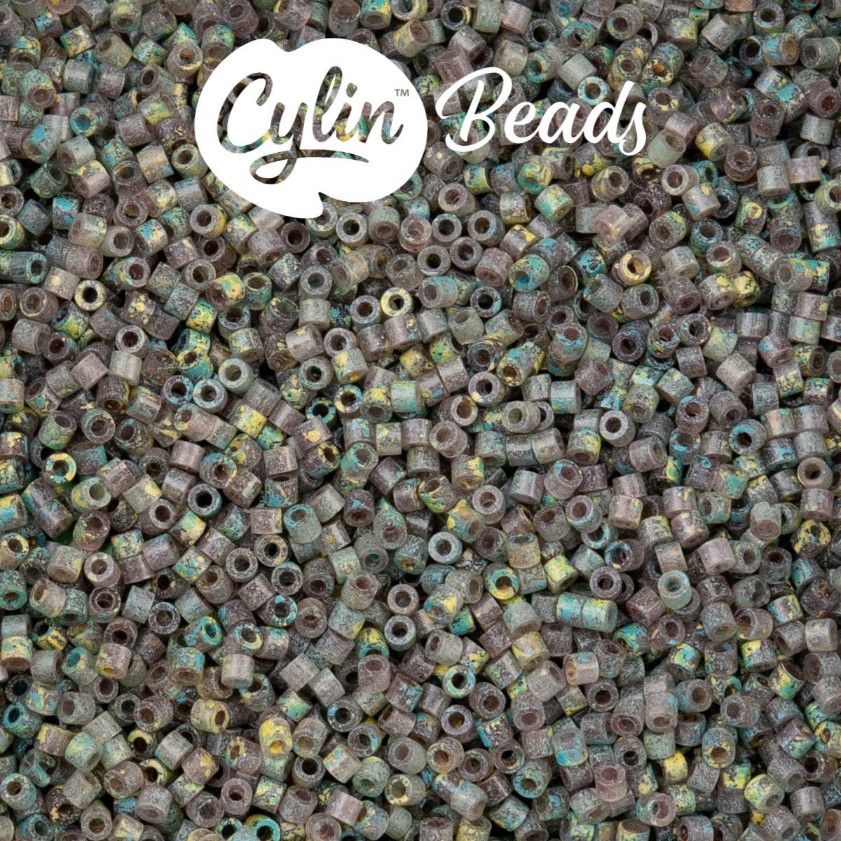 CY11-1250 11/0 Cylin Beads Verdara Cloudstone