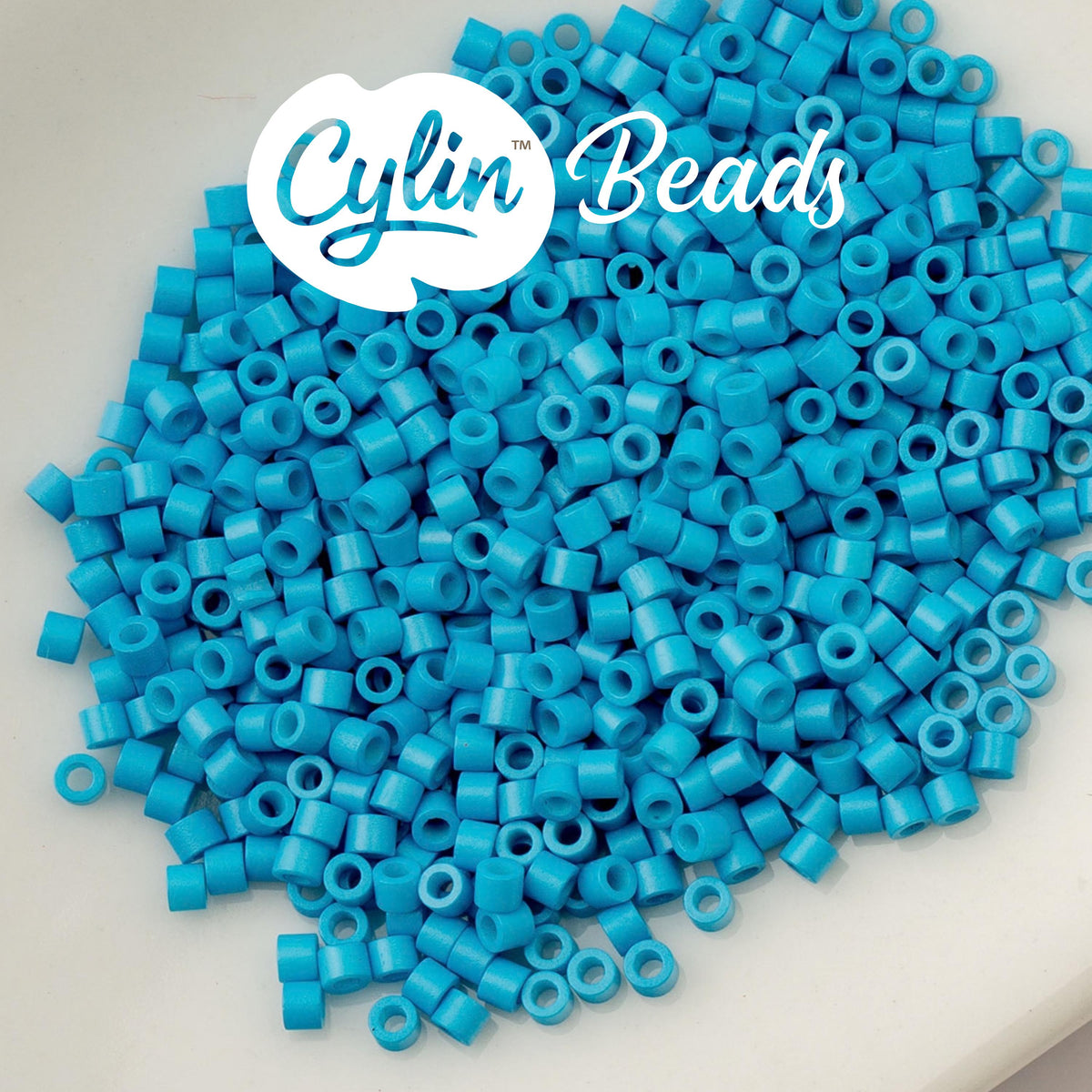 CY11-1049 11/0 Cylin Beads Dark Turquoise Blue