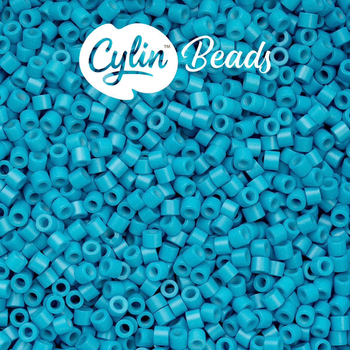 CY11-1049 11/0 Cylin Beads Dark Turquoise Blue