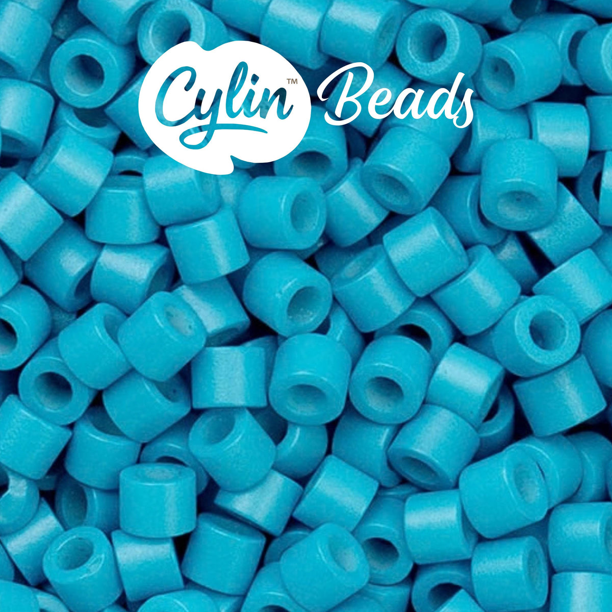 CY11-1049 11/0 Cylin Beads Dark Turquoise Blue